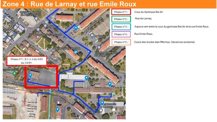zone 4.1 travaux