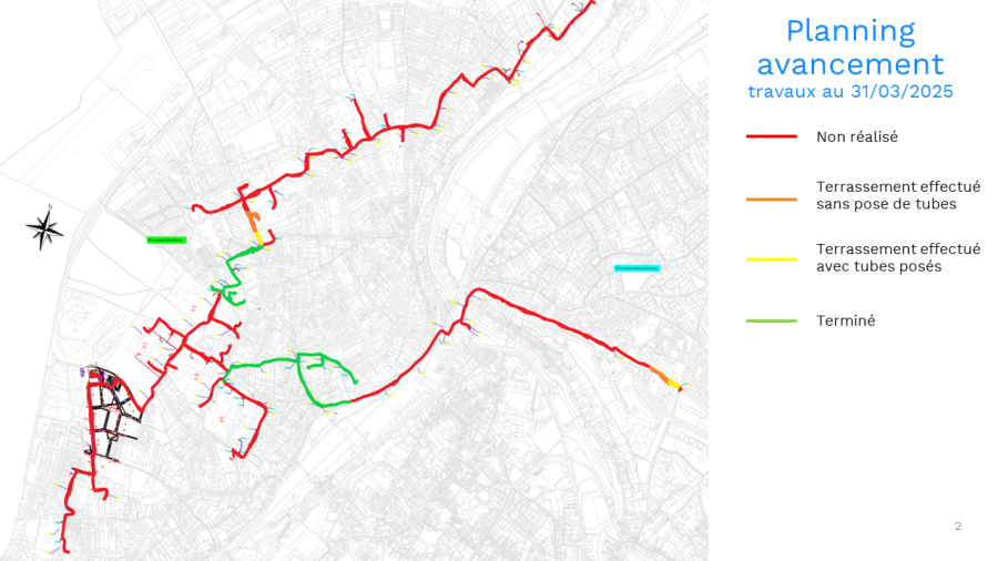 L'avancée des travaux 14.04
