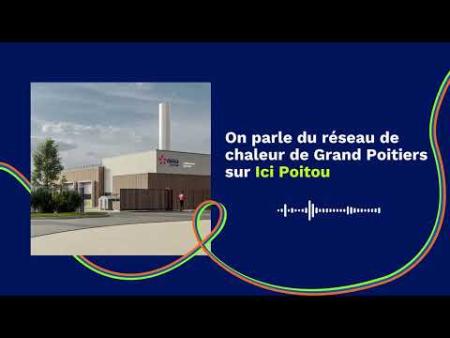 Vignette - Reportage d'Ici Poitou sur le chantier du réseau de chaleur Poitiers Biard