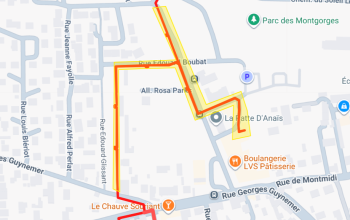 Image illustrative travaux rue Leopold Sedar Senghor et Edouard Boubat