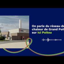 Vignette - Reportage d'Ici Poitou sur le chantier du réseau de chaleur Poitiers Biard