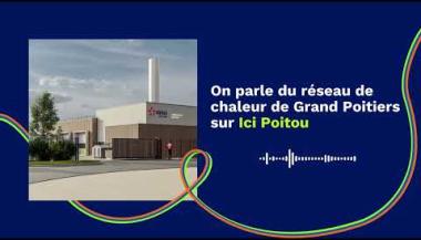 Vignette - Reportage d'Ici Poitou sur le chantier du réseau de chaleur Poitiers Biard