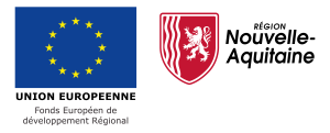 Logo FEDER + Logo région Nouvelle Aquitaine